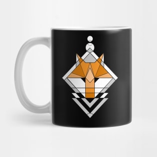 Geometric fox Mug